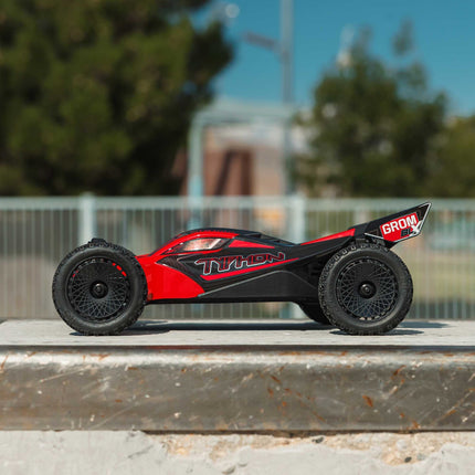 Arrma Typhon Grom 223S BLX 1/18 Brushless RTR 4WD Buggy Red W/Battery/Charger