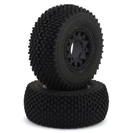 Pro-Line Gladiator SC Tires w/Raid Wheels Black Electric F/R M3 w/12mm Hex