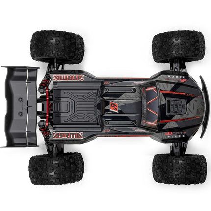 Arrma 1/8 KRATON 6S EXB 4X4 RTR Brushless Speed Truck, BLACK ARA8708V6T1