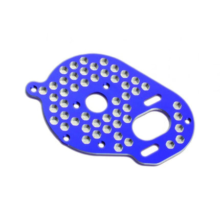 JConcepts 2271-1 22/22T/22SCT Aluminum Honeycomb Motor Mount Blue