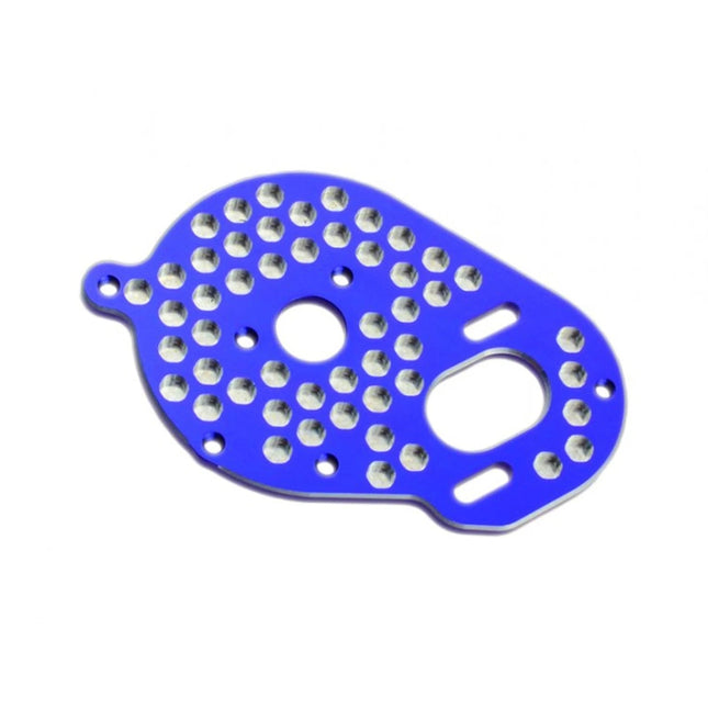 JConcepts 2271-1 22/22T/22SCT Aluminum Honeycomb Motor Mount Blue