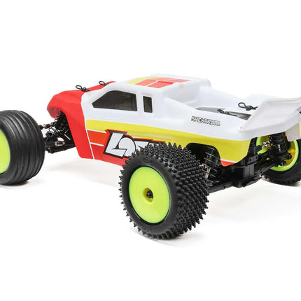 Losi Mini-T 2.0 V2 1/18 RTR 2WD Brushless Stadium Truck Red LOS1056T1