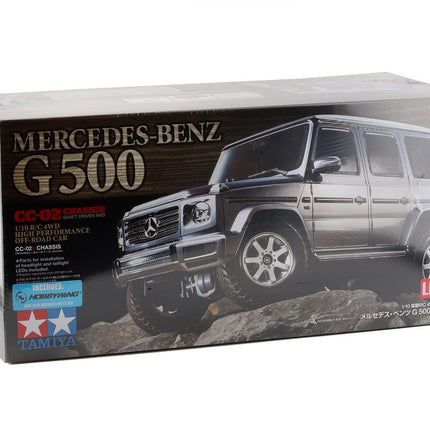 Tamiya Mercedes-Benz G 500 1/10 4WD Scale Truck Kit (CC-02) TAM58675-60A