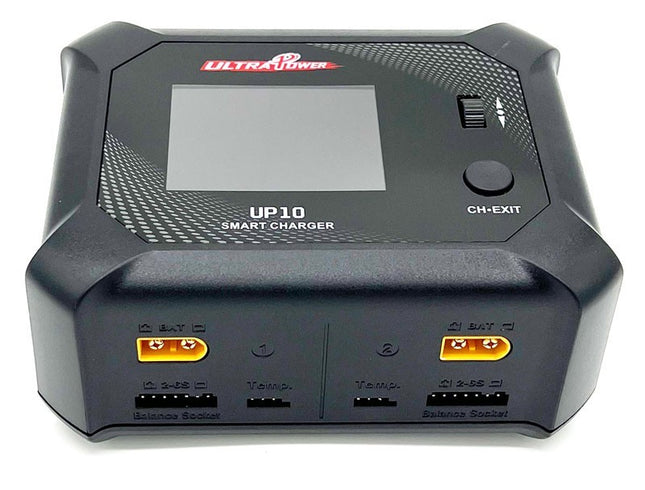 Ultra Power UP10 AC 100W / DC 2X100W Dual Port Multi-Chemistry Charger UPTUP10