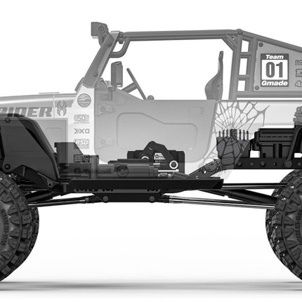 Gmade GS02F 1/10 Rock Crawler Spider Portal TS Assembly Kit GMA57014