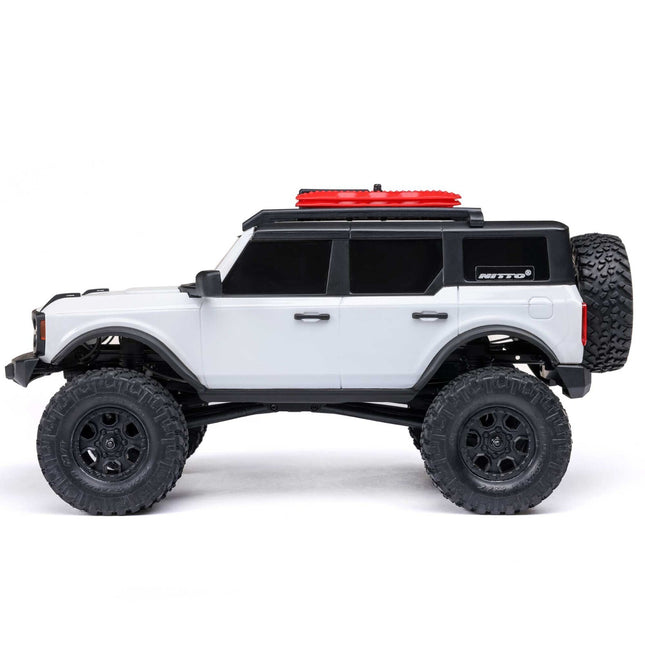 Axial SCX24 Ford Bronco 4X4 RTR Brushed Rock Crawler Battery/Charger White