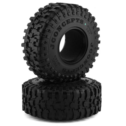 JConcepts 4045-02 SCX6 Tusk 2.9" All Terrain Crawler Tires (2) (Green) JCO404502