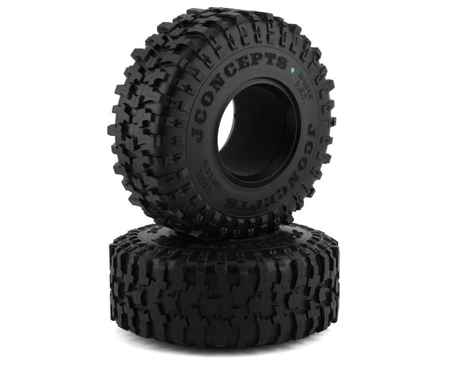 JConcepts 4045-02 SCX6 Tusk 2.9" All Terrain Crawler Tires (2) (Green) JCO404502