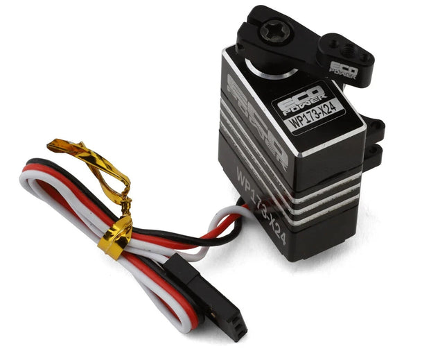 EcoPower WP173-X24 Aluminum Digital Micro Servo Direct Fit For Axial SCX24