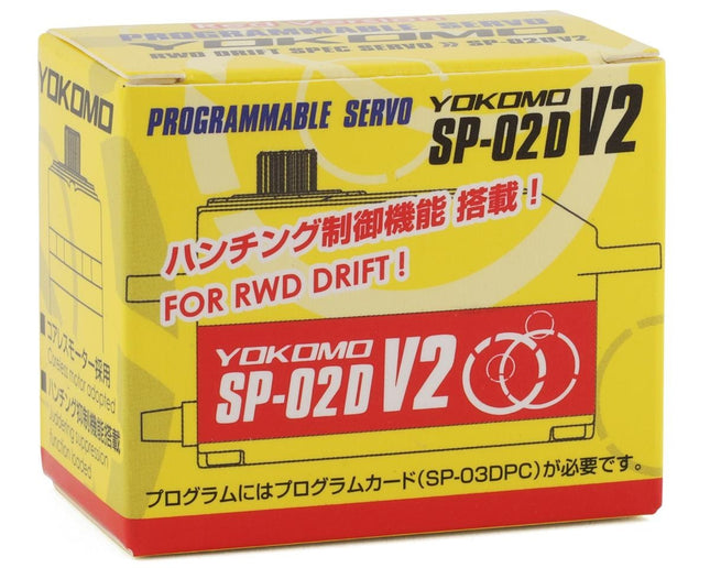 Yokomo SP-02D V2 RWD Digital Low Profile Drift Servo (Red) YOKSP-02DV2R