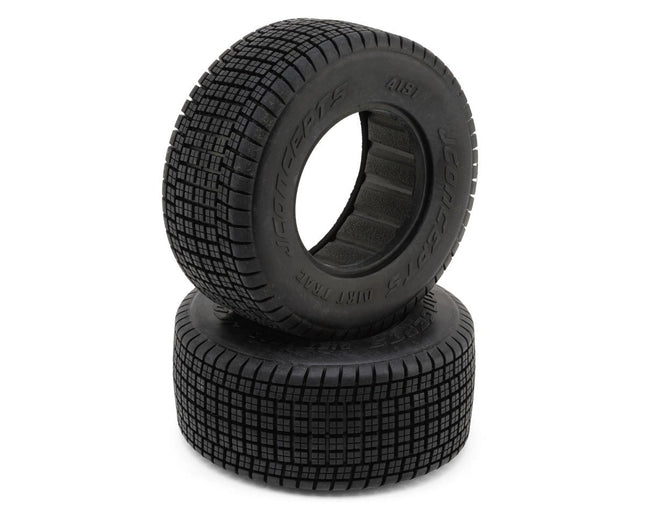 JConcepts 4151-02 Dirt Trac Short Course Dirt Oval Tires (2) (Green) JCO415102