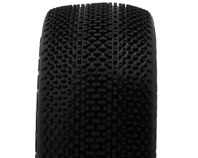JConcepts Relapse Pre-Mounted 1/8th Buggy Tires (White) (2) (Green) JCO4034-12