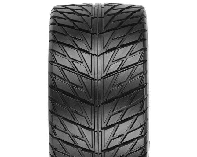 Pro-Line Street Fighter HP 3.8" Belted Tires Pre-Mounted w/Raid Wheels