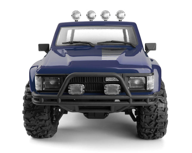 HPI Venture18 1985 Toyota Hilux SR5 1/18 RTR 4WD Brushed Rock Crawler (Blue)