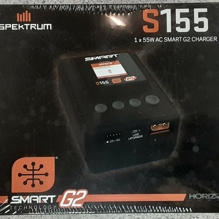 Spektrum S155 G2 1x55W AC Smart Charger SPMXC2050 New!!