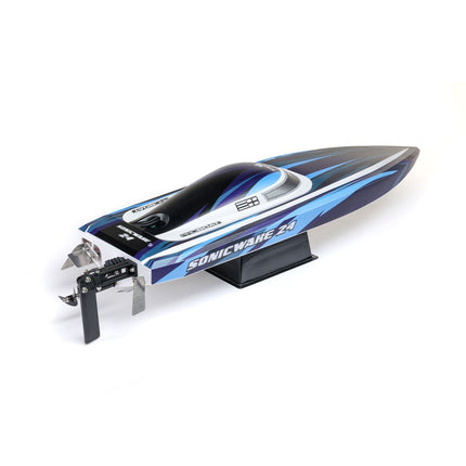 Pro Boat Sonicwake 24" Self-Righting Brushless w/Batt/Charger RTR Blue PRB1992T2