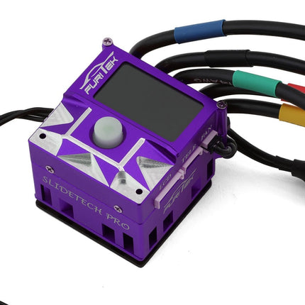 Furitek SlideTech PRO 1/10 Sensored Brushless ESC w/OLED & Internal Fan Purple