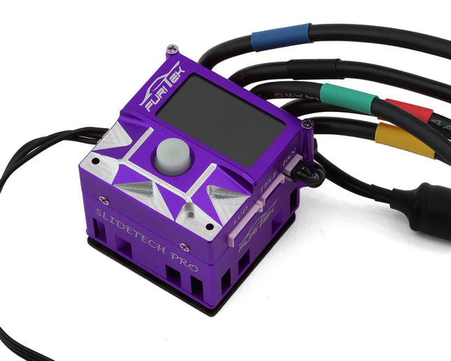 Furitek SlideTech PRO 1/10 Sensored Brushless ESC w/OLED & Internal Fan Purple