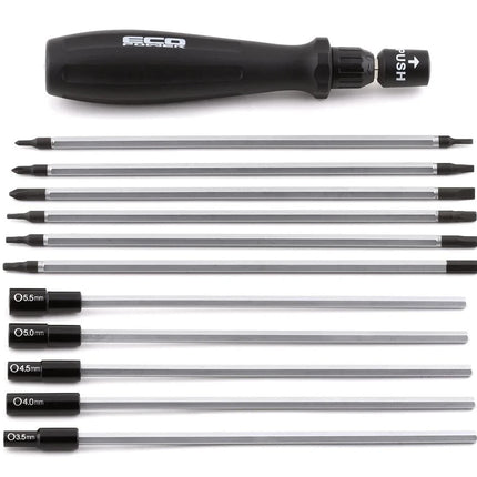 EcoPower 17-Piece Metric Mini-Z Essential Tool Set w/Carrying Case