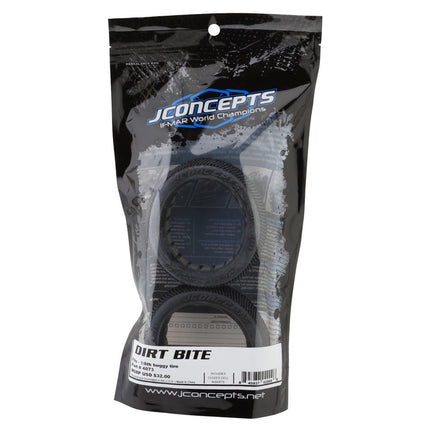 JConcepts 4073-01 Dirt Bite 1/8 Off-Road Buggy Tires (2) (Blue) JCO407301