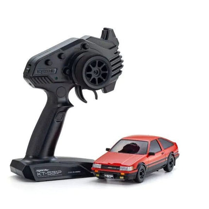 Kyosho Mini-Z AWD Readyset Toyota Corolla Levin AE86 Red/Black KYO32641RBK