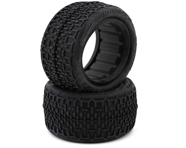 JConcepts 4086-01 Whippits 2.2" Rear Buggy Dirt Oval Tires (2) (Blue) JCO408601