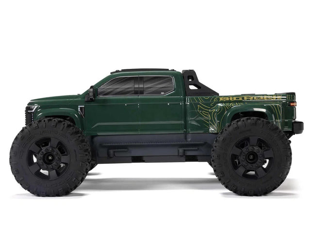 Arrma Big Rock 4X4 V4 223S DSC 1/10 RTR Brushless 4WD Monster Truck Green w/SLT3