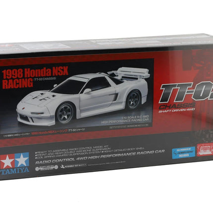 Tamiya TT-02 1998 Honda NSX Racing 1/10 4WD Electric Touring Car Kit TAM58739