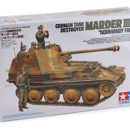 Tamiya German Tank Marder III M 1/35 Model Kit (Normandy Front) TAM35364