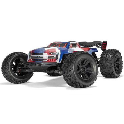 Arrma Kraton 6S BLX RTR 1/8 4WD Brushless Speed Truck (Blue/Red) ARA8608V6T4