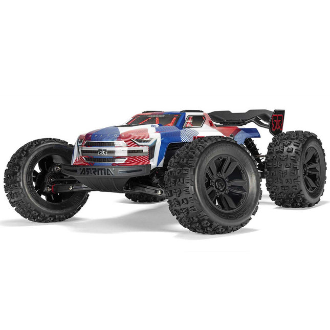 Arrma Kraton 6S BLX RTR 1/8 4WD Brushless Speed Truck (Blue/Red) ARA8608V6T4