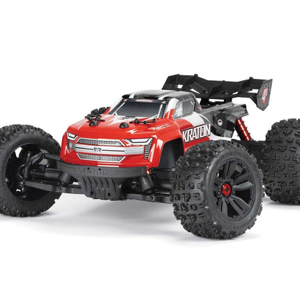 Arrma Kraton 4S V2 BLX RTR 1/10 4WD Brushless Monster Truck (Red) ARA4408V2T3