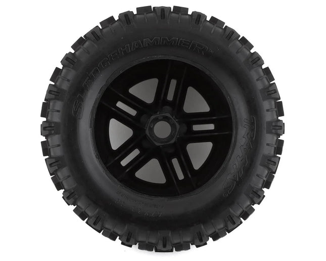 Traxxas Sledge Pre-Mounted 3.8 Sledgehammer Tires (BLK) (2) w/17mm Hex TRA9672