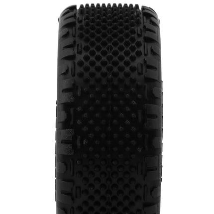 JConcepts Pin Swag LP Wide 2.2" Pre-Mounted 2WD Front Buggy Carpet Tires (Pink) 