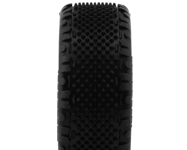 JConcepts Pin Swag LP Wide 2.2" Pre-Mounted 2WD Front Buggy Carpet Tires (Pink) 