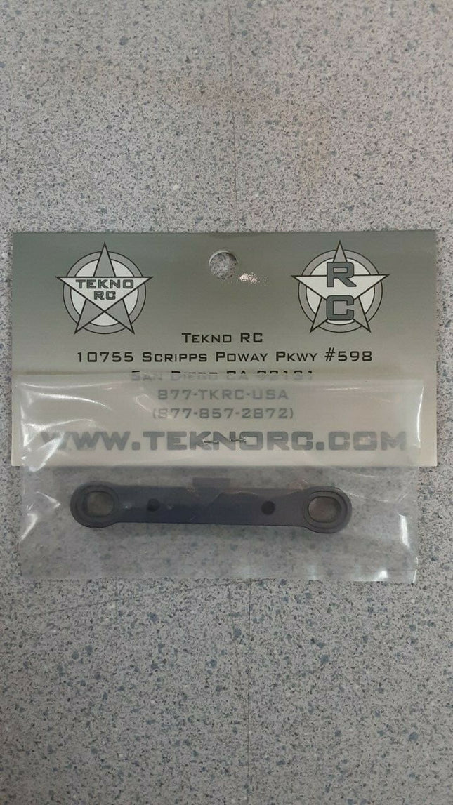 Tekno RC Aluminum TKR5013B Rear Adjustable Hinge Pin Brace (Gun Metal) Brand New