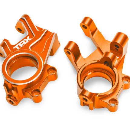 Traxxas 10936-ORNG Aluminum Orange Steering Blocks Funco (L&R) TRA10936ORNG