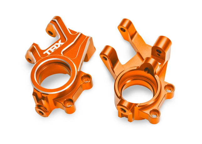 Traxxas 10936-ORNG Aluminum Orange Steering Blocks Funco (L&R) TRA10936ORNG