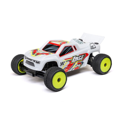 Losi Micro-T 1/28 RTR 2WD Stadium Truck White Battery/Charger Included LOS1392T1