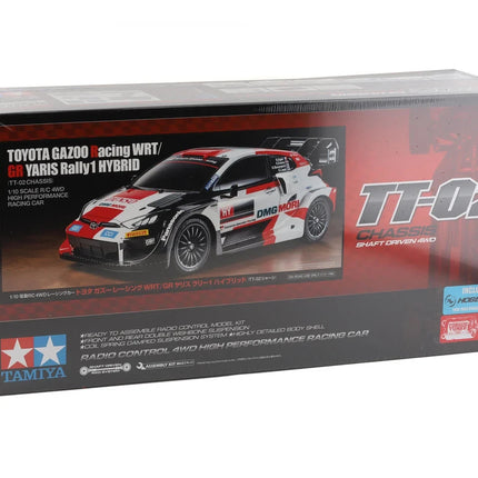 Tamiya Toyota GAZOO Racing WRT/GR Yaris Rally1 1/10 4WD Electric Rally Car Kit 
