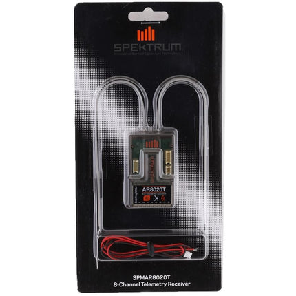 Spektrum RC AR8020T DSMX 8 Channel Air Telemetry 2.4GHz Receiver SPMAR8020T