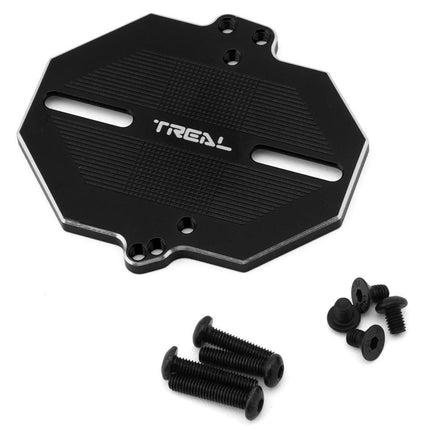 Treal Hobby Aluminum ESC Mounting Plate Traxxas Mini Maxx/Mini XRT Black