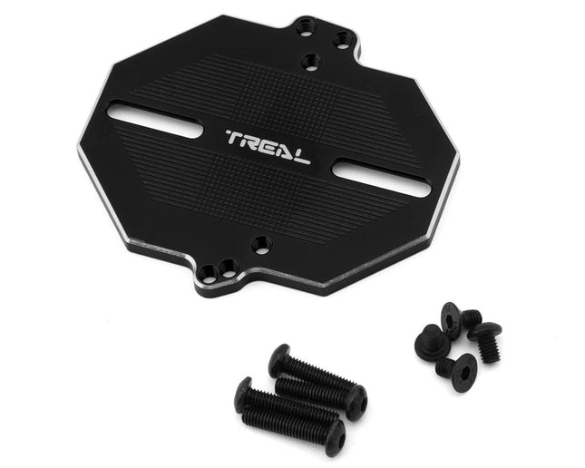 Treal Hobby Aluminum ESC Mounting Plate Traxxas Mini Maxx/Mini XRT Black