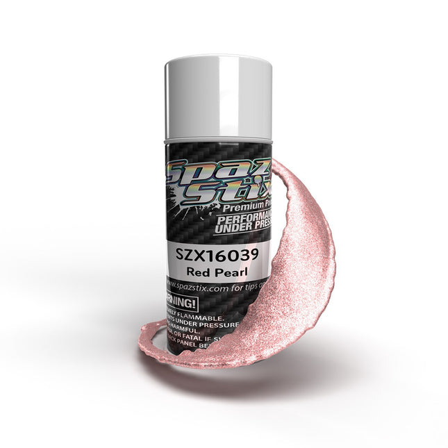 Spaz Stix Red Pearl Aerosol Paint, 3.5oz Can SZX16039