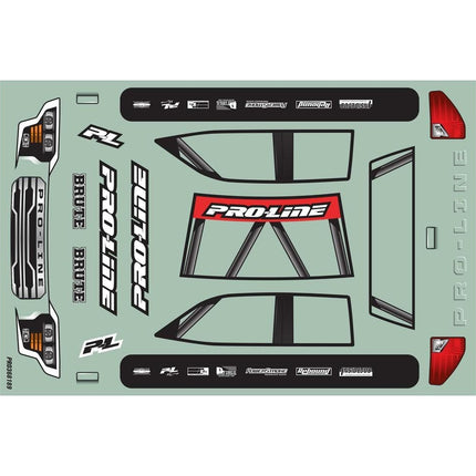 Pro-Line Brute Pre-Trimmed Truck Body for Traxxas® Mini Maxx (Clear) PRO368117