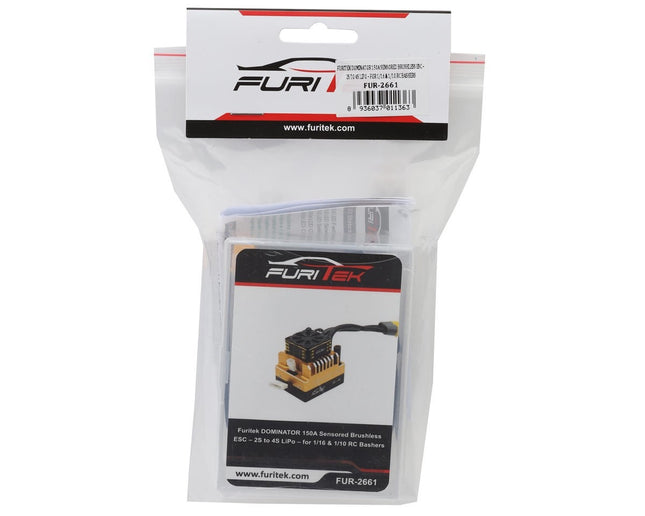 Furitek FUR-2661 Dominator 150A Waterproof Sensored Brushless ESC (2-4S) w/XT-60