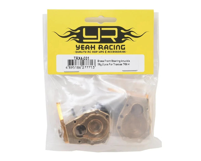 Yeah Racing Brass Steering Knuckles for Traxxas TRX-4 (2) (59g) YEA-TRX4-031