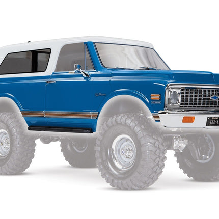 Traxxas 1972 Chevrolet Blazer Complete Body w/Grille (Blue) TRA9111X