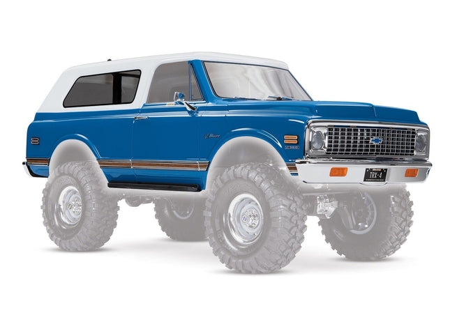 Traxxas 1972 Chevrolet Blazer Complete Body w/Grille (Blue) TRA9111X