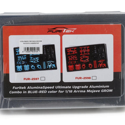 Furitek Arrma Mojave Grom Ultimate Aluminum Upgrade Combo (Red) FUR-2598
